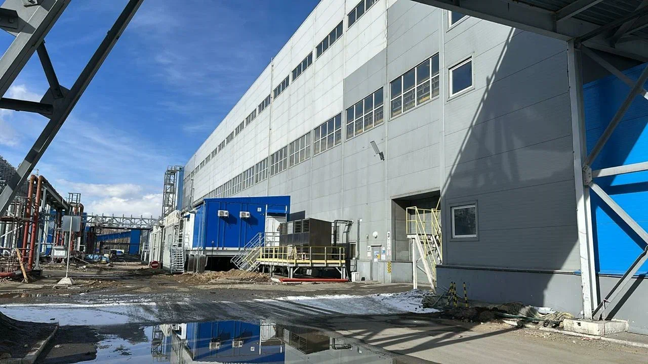 Modernization of the processing plant: Main building of the flotation section at the Bystrinskoye GOK.