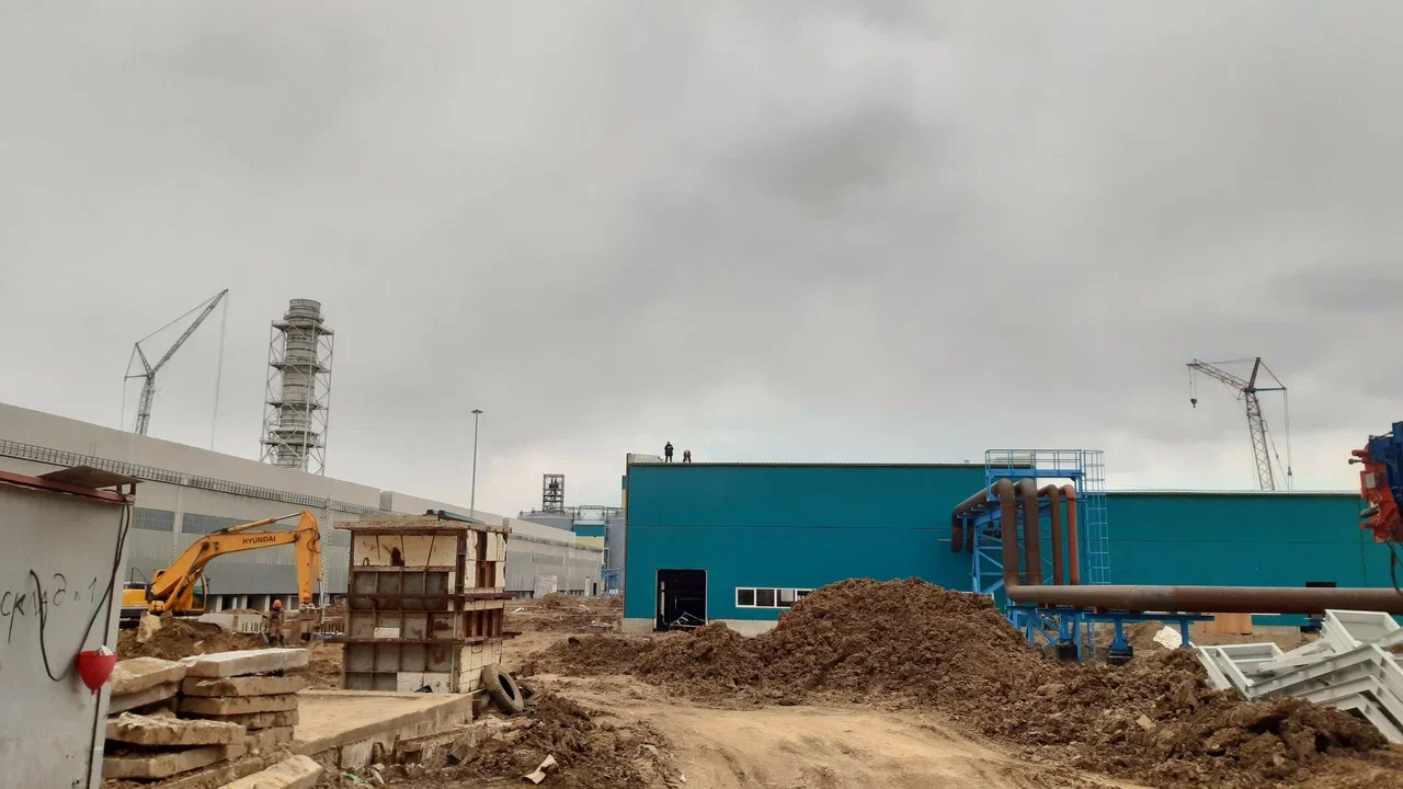 Foundry Section of the Taishet Aluminum Smelter